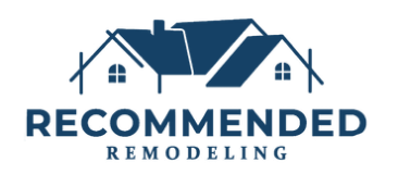 A logo for a company called Recommended Remodeling