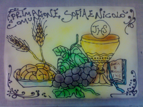 torta per comunione