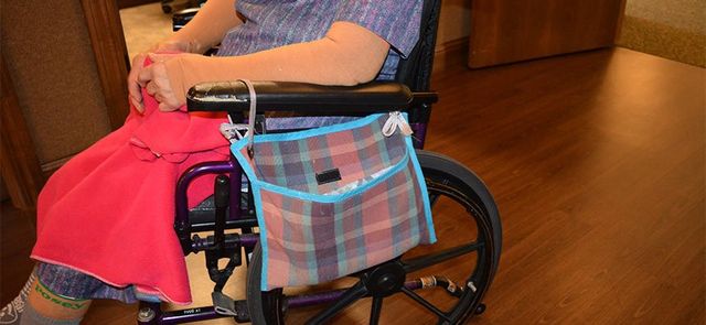 The Ultimate electric wheelchair side bag - YouTube
