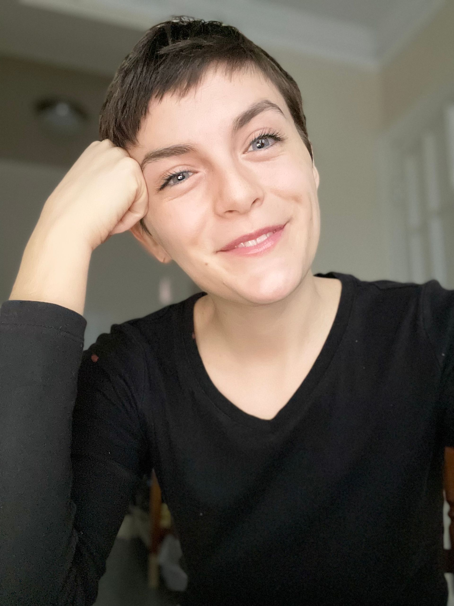 Grace Lester, Deaf LMSW, uses Logotherapy, ACT, MI, and DBT in her therapy approach.