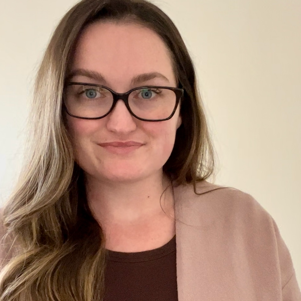 Marissa McBride, Deaf licensed professional counselor, uses a biopsychosocial approach to support clients' mental health.