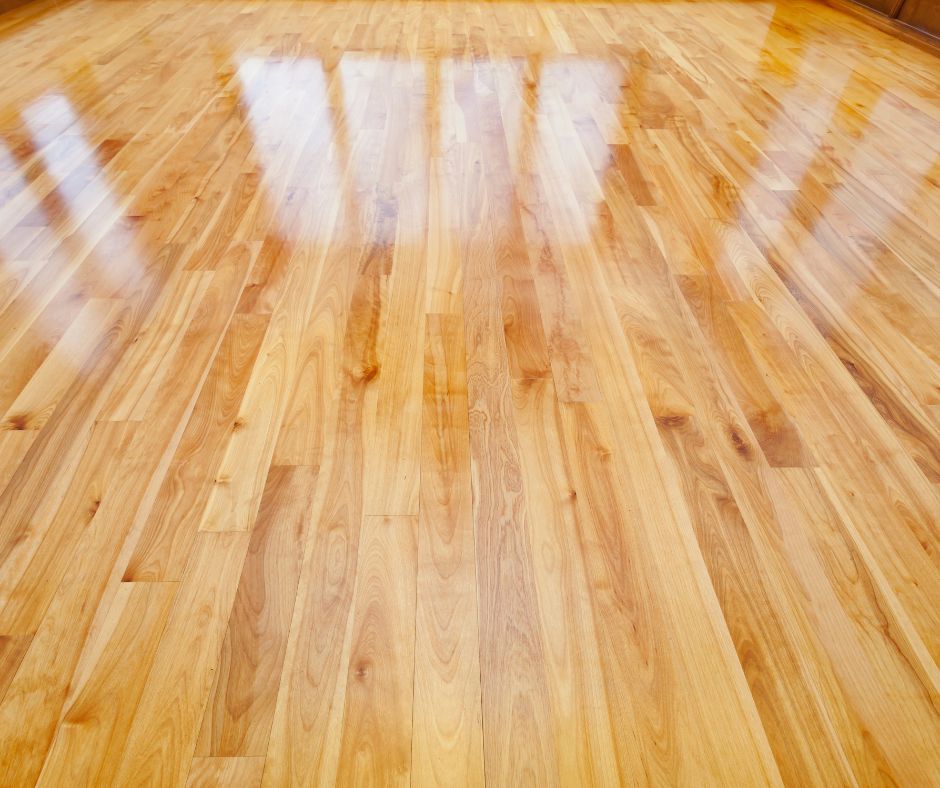 newly refinished hardwood floor with dustless refinishing in Halifax