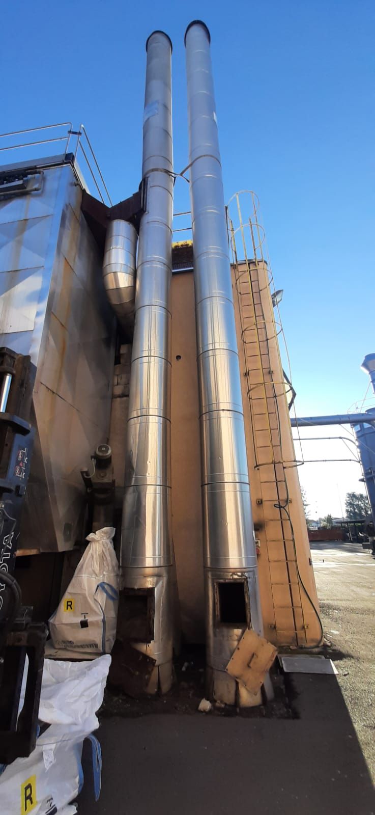 pulizia condotti industriali