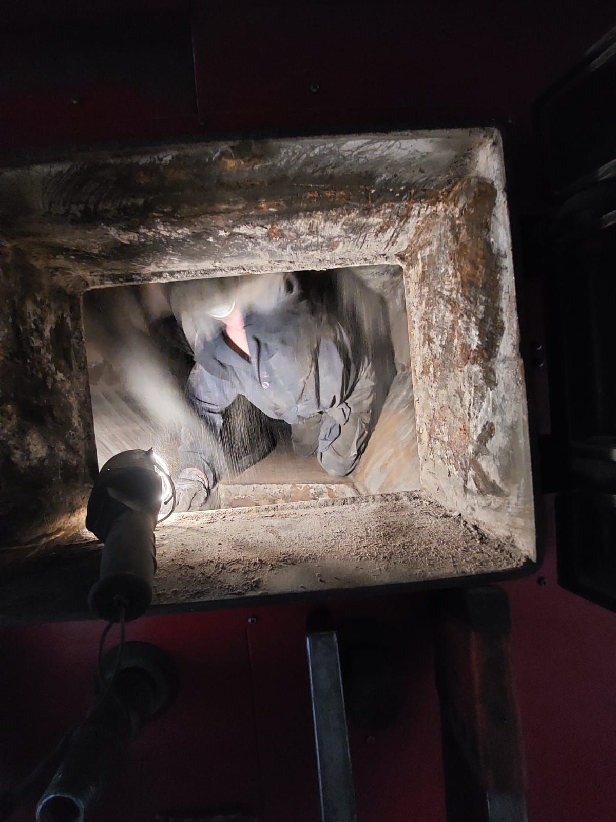 pulizia condotti industriali