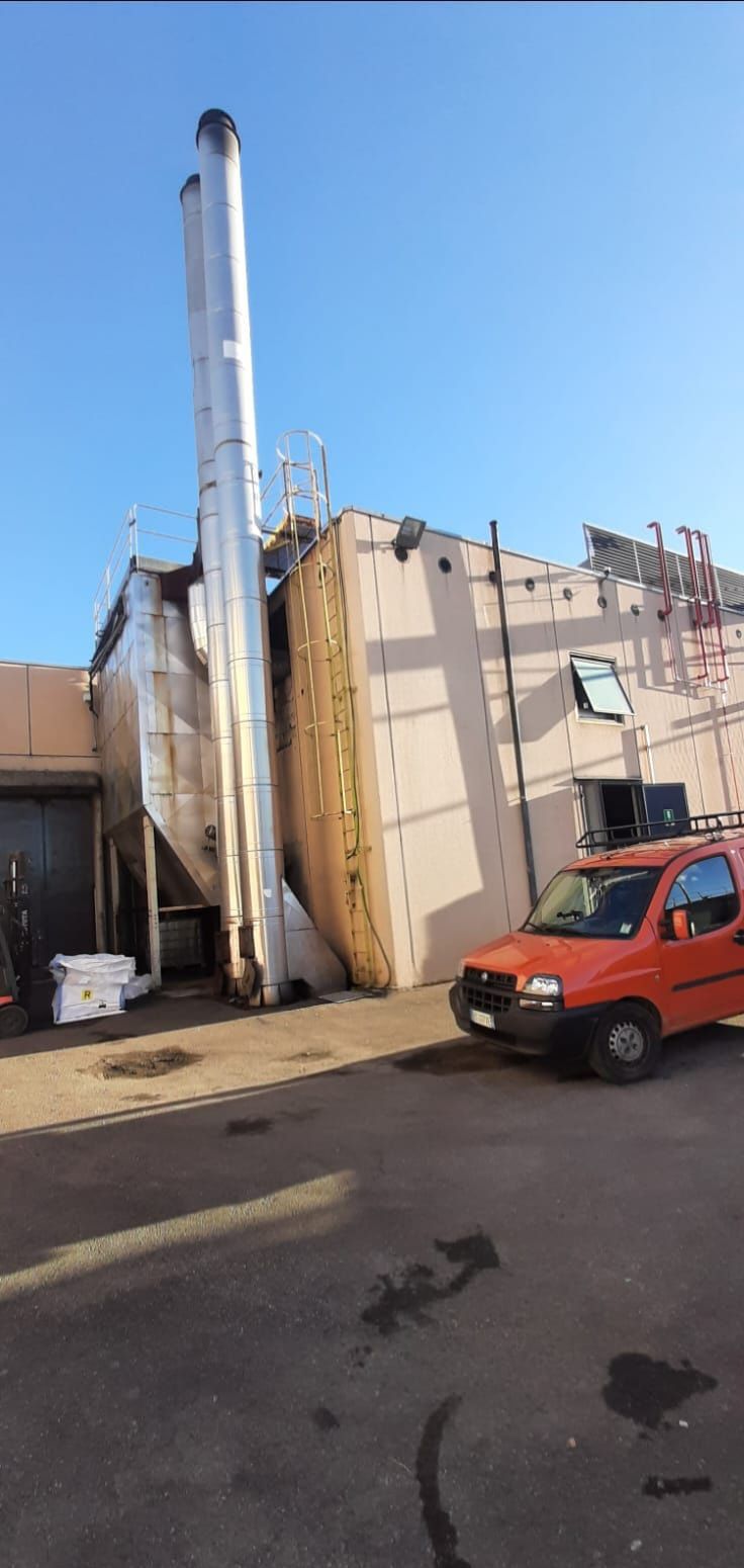 pulizia condotti industriali