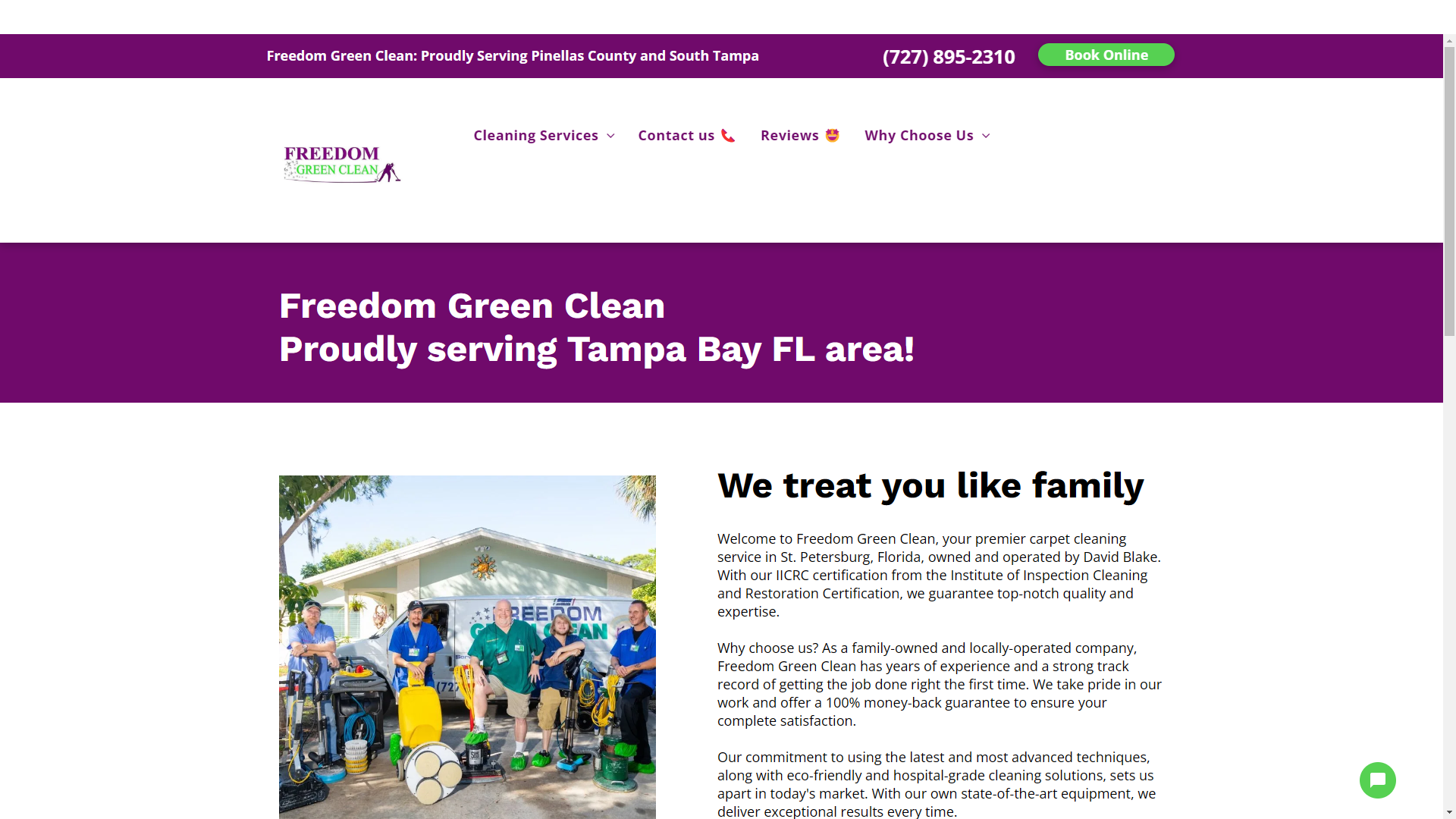 Learn About Freedom Green Clean Cleaning Experts