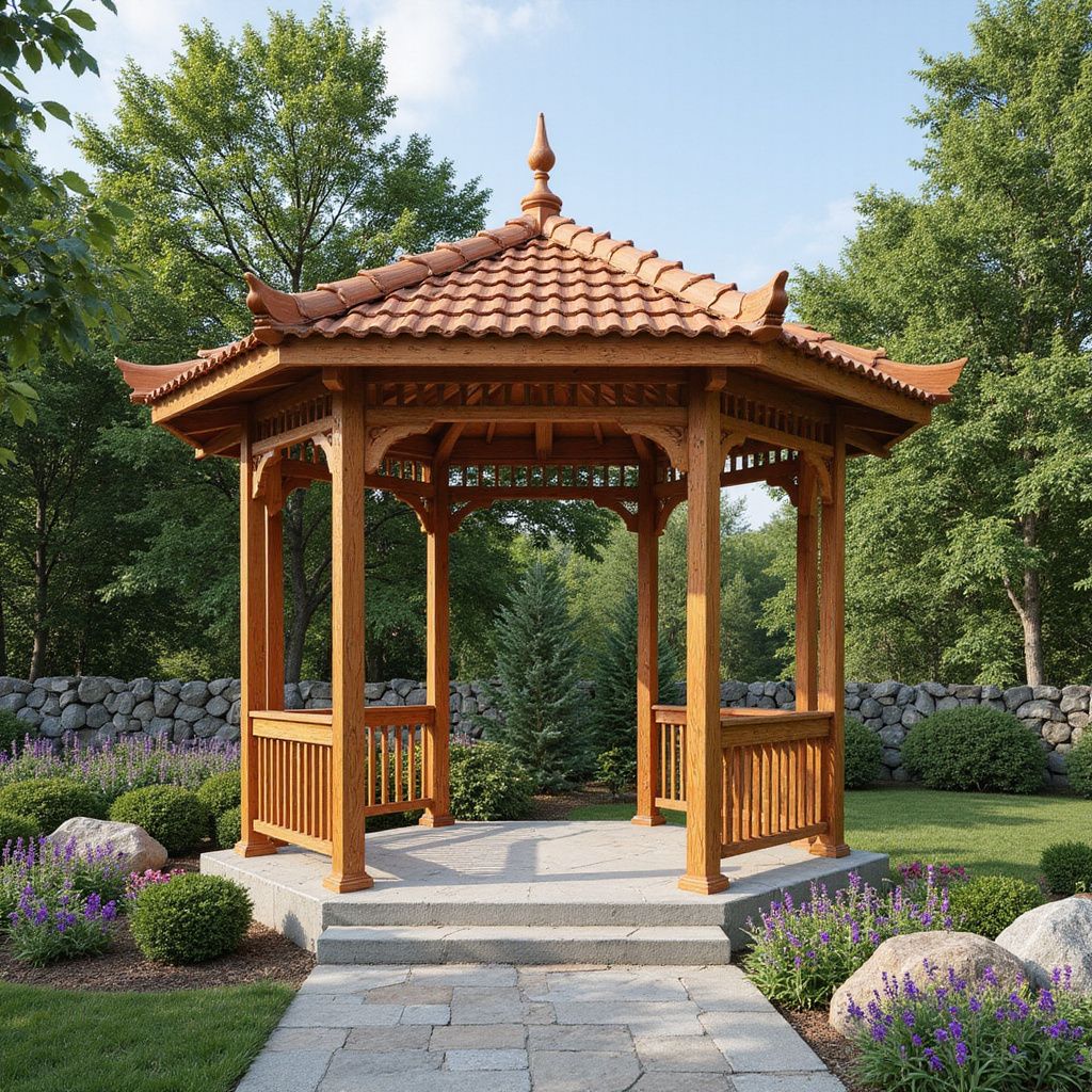 gazebi in legno Lodi