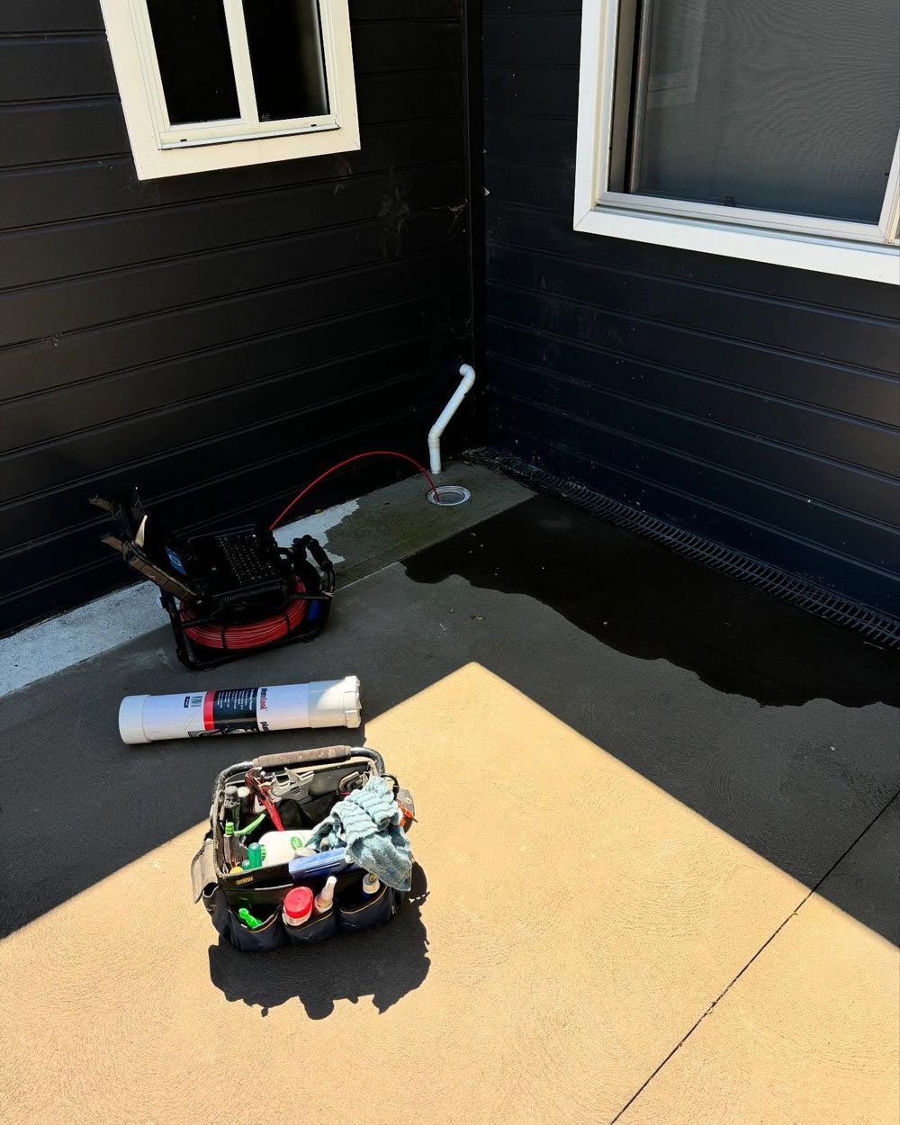 An Ongoing Drain Cleaning — Bridge Plumbing & Trades in Nowra, NSW