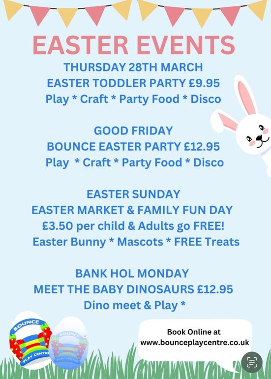 Bounce Easter Events