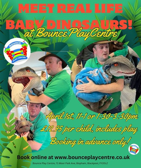 Meet the Baby Dinosaurs 1st April
