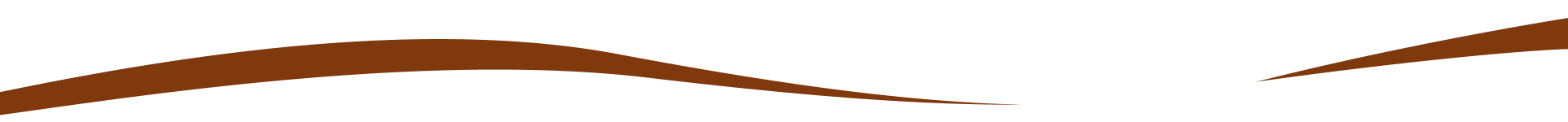 A close up of a brown line on a white background.