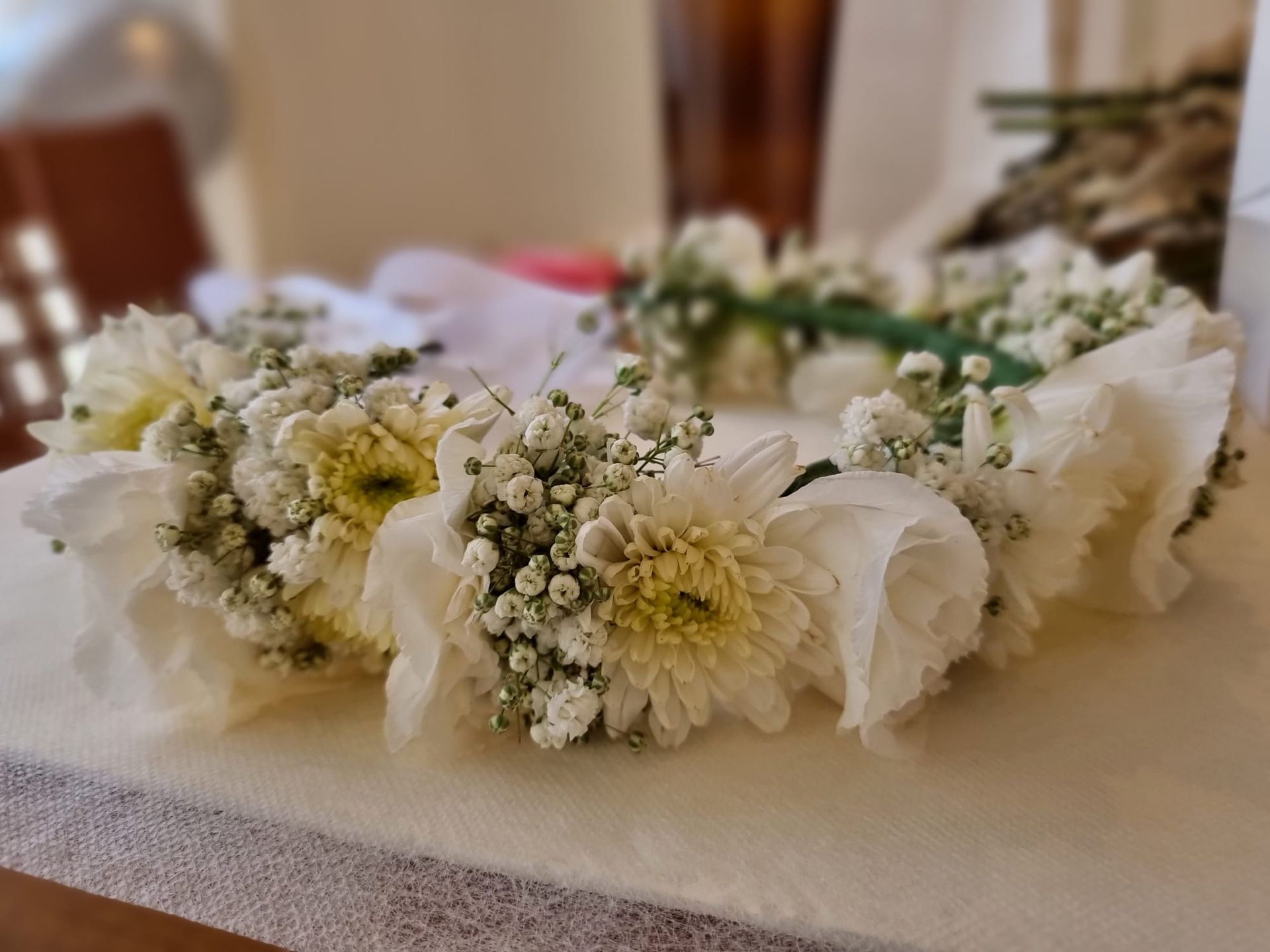 תוצר סדנת שזירת זרי ראש