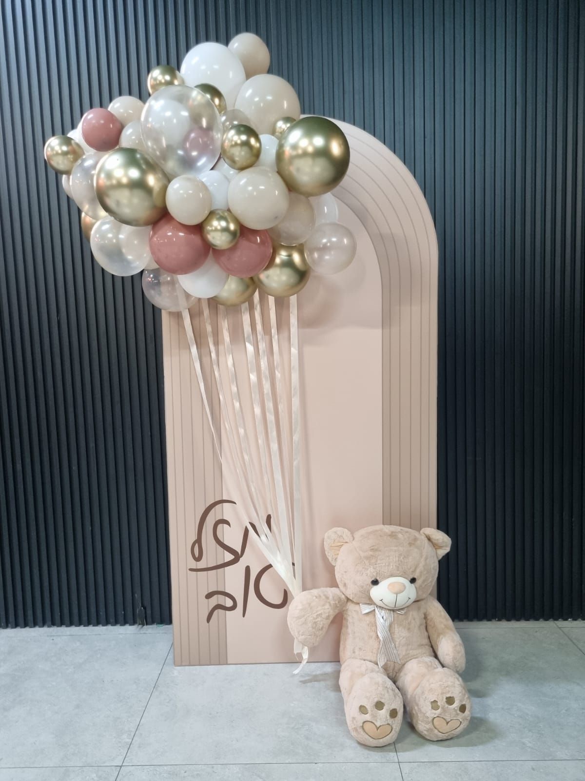 קיר צילום לבריתה