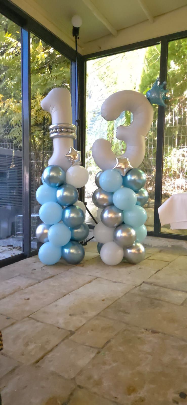 סטנד בלונים לבר מצווה