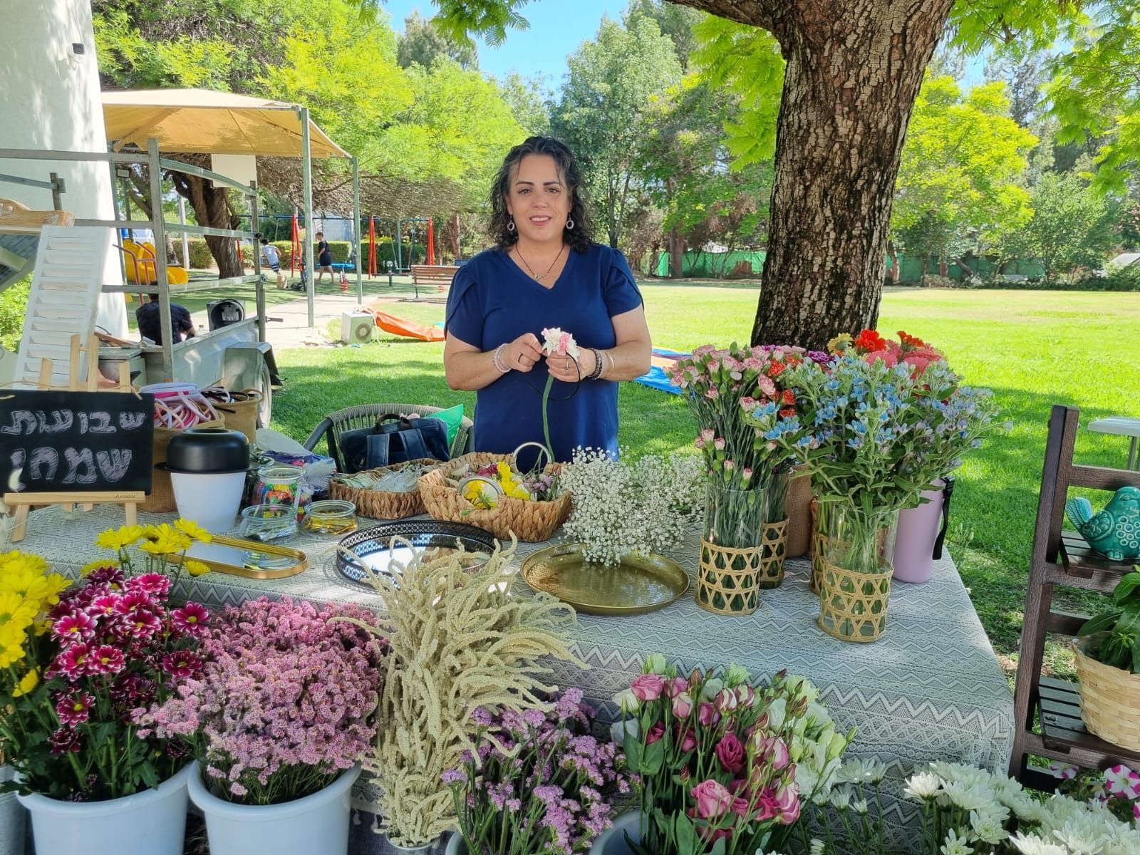 עמדת שזירה לשבועות