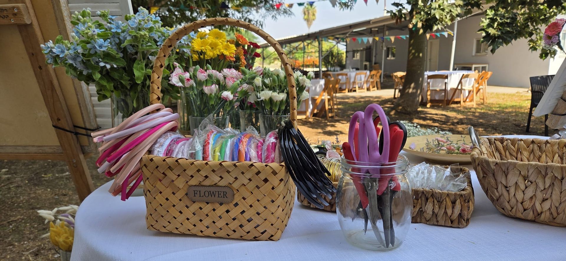 אביזרים בעמדת שזירה