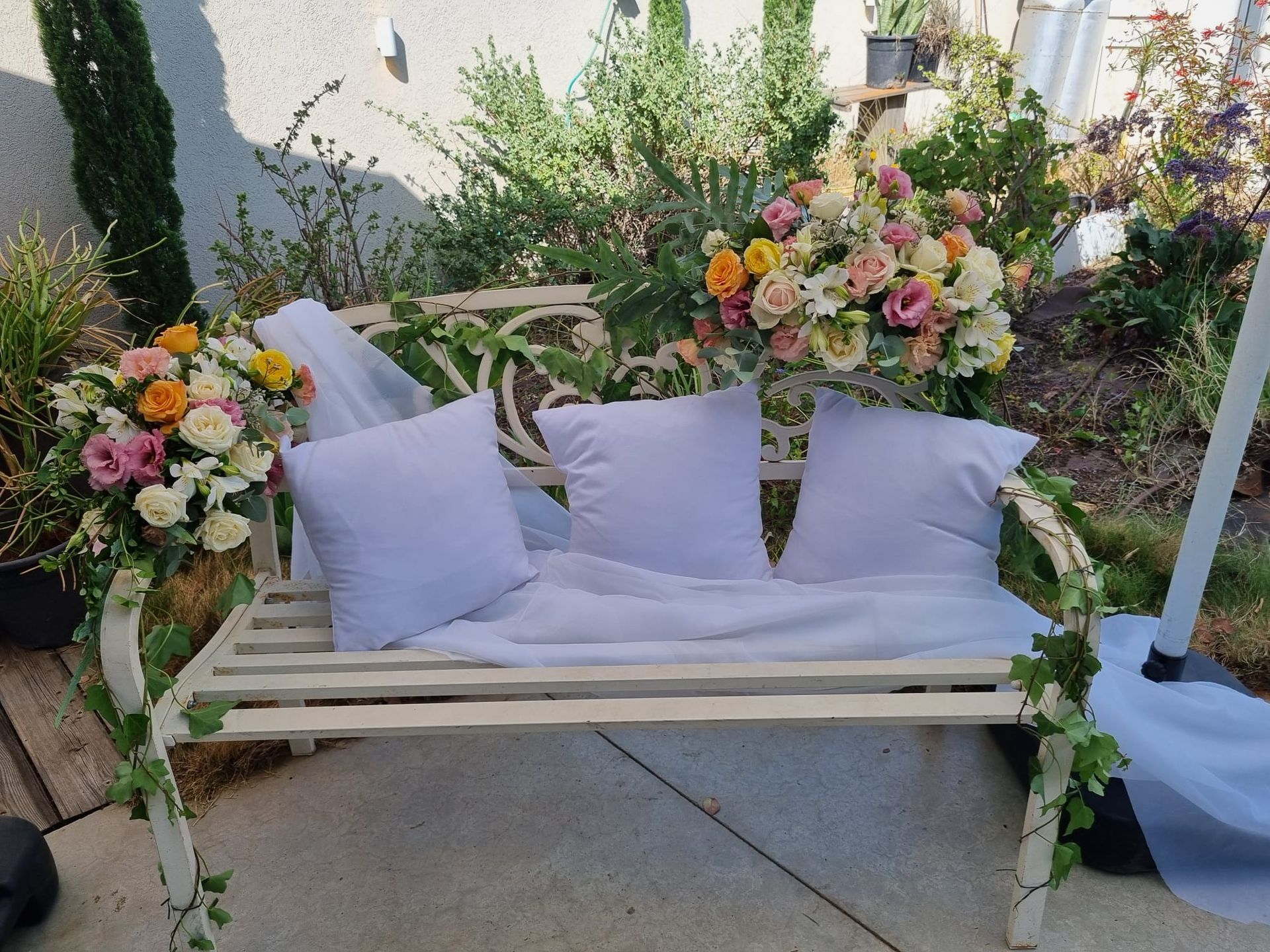 זר כלה חגיגי ורומנטי