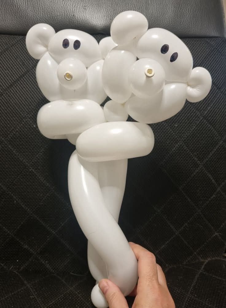 בלוני צורות - זוג דובונים