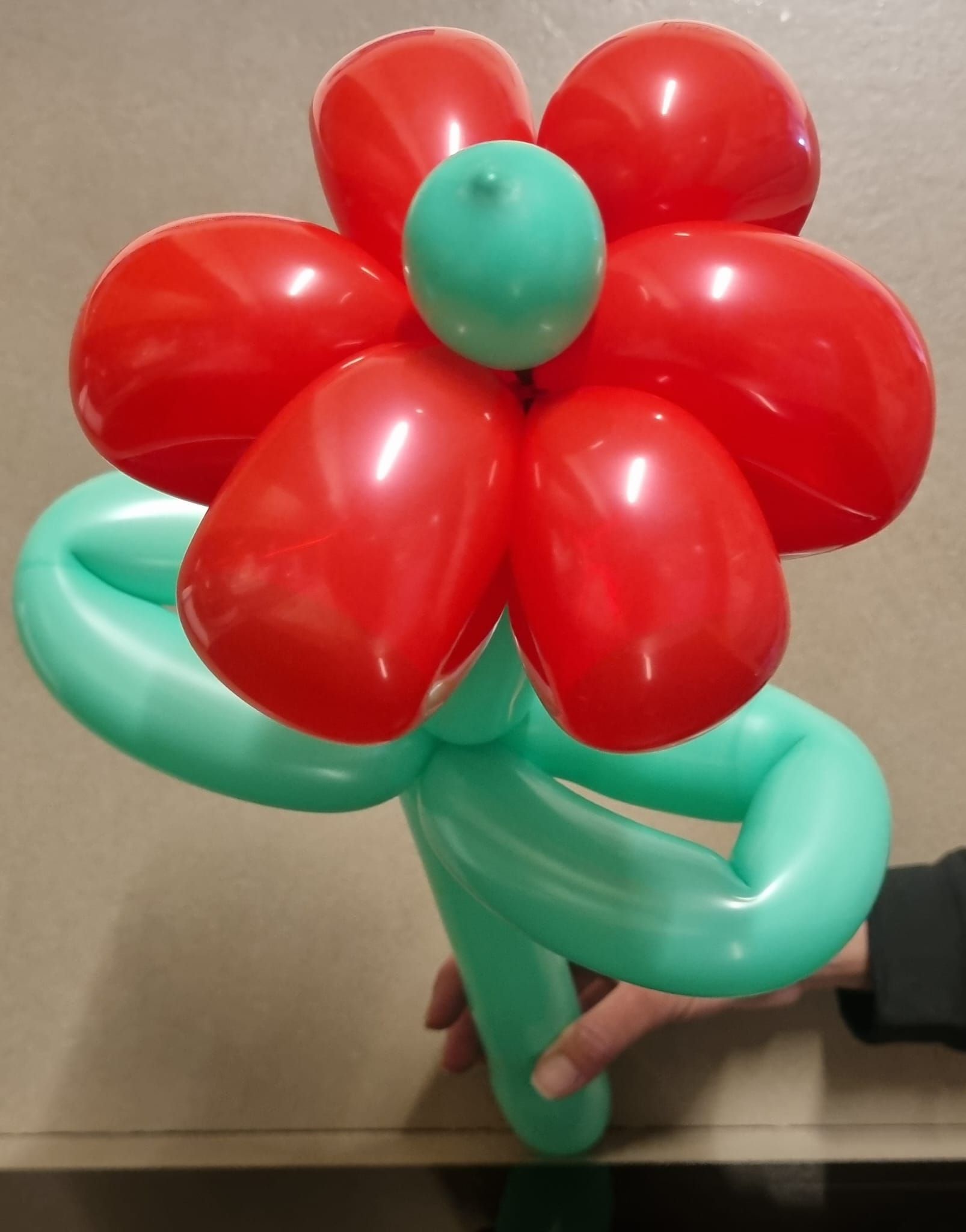 בלוני צורות - פרח 