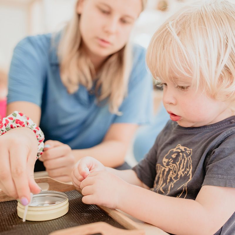 Free kindy program in Spring Hill – hands-on learning at Cubbyhouse Montessori