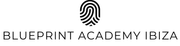 Het logo van blueprint academy ibiza heeft een vingerafdruk.