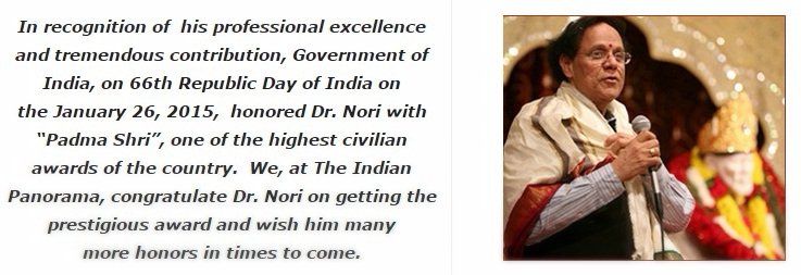 Padma Shri Dr. Nori
