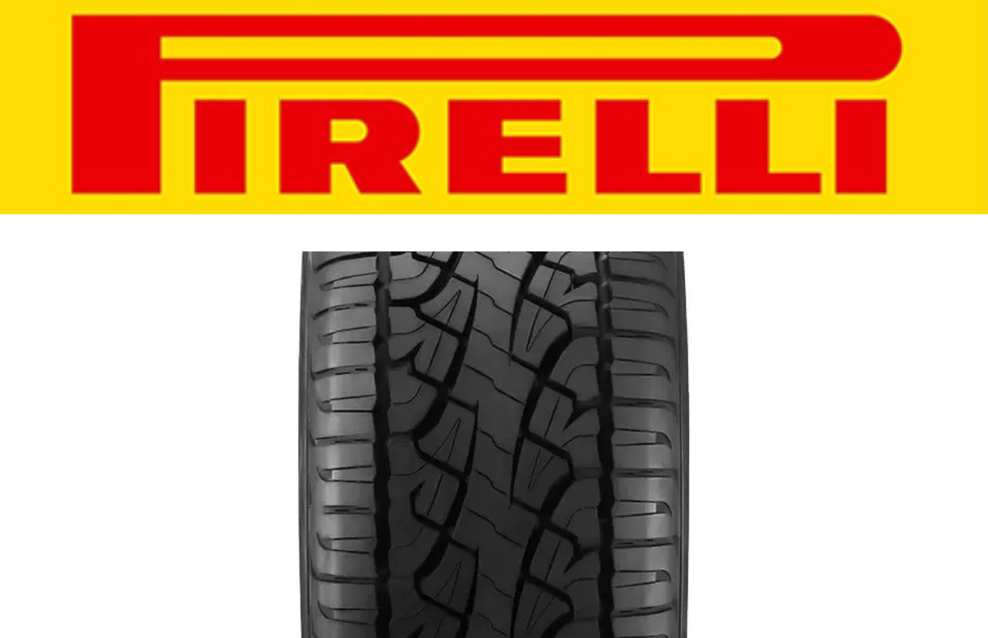 Padrão de piso do pneu DERUIBO em preto e cinza.