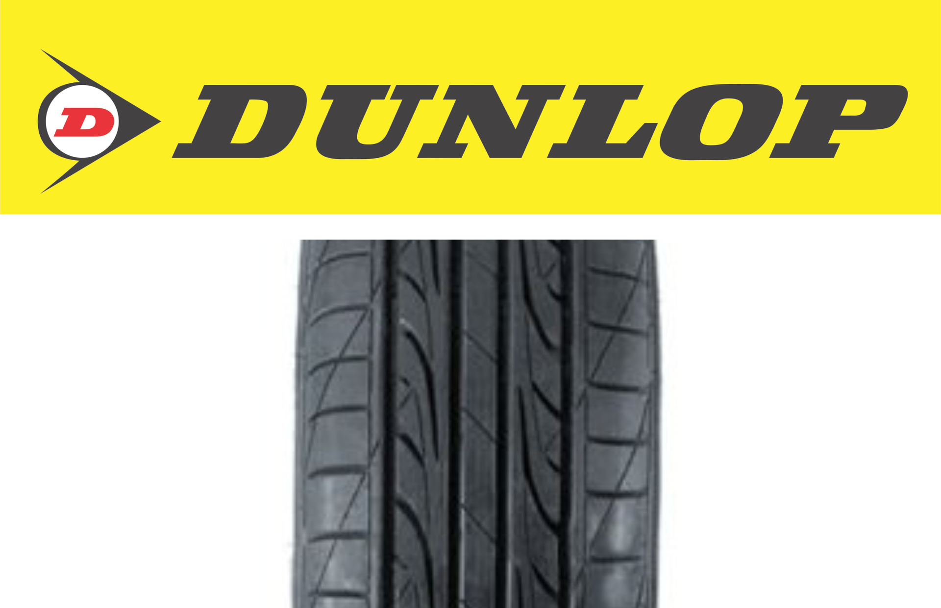 Pneu off-road preto com a marca 