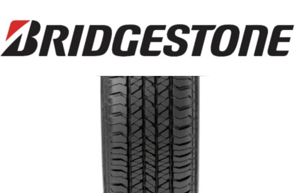 Pneu preto Continental para caminhão com padrão de piso em zigue-zague.