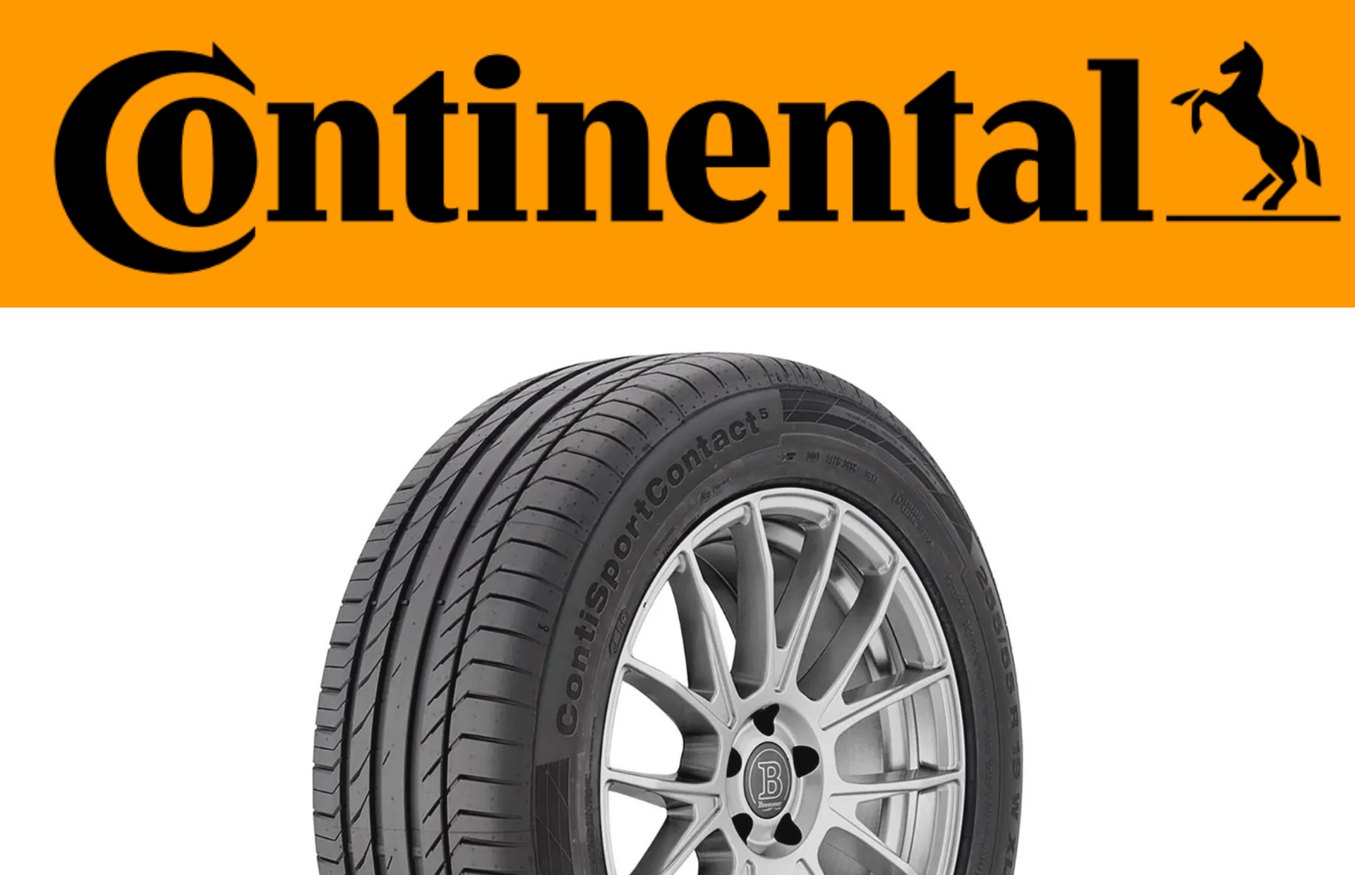 Pneu Continental Conti Hybrid HD3 para caminhão montado em uma roda prateada.