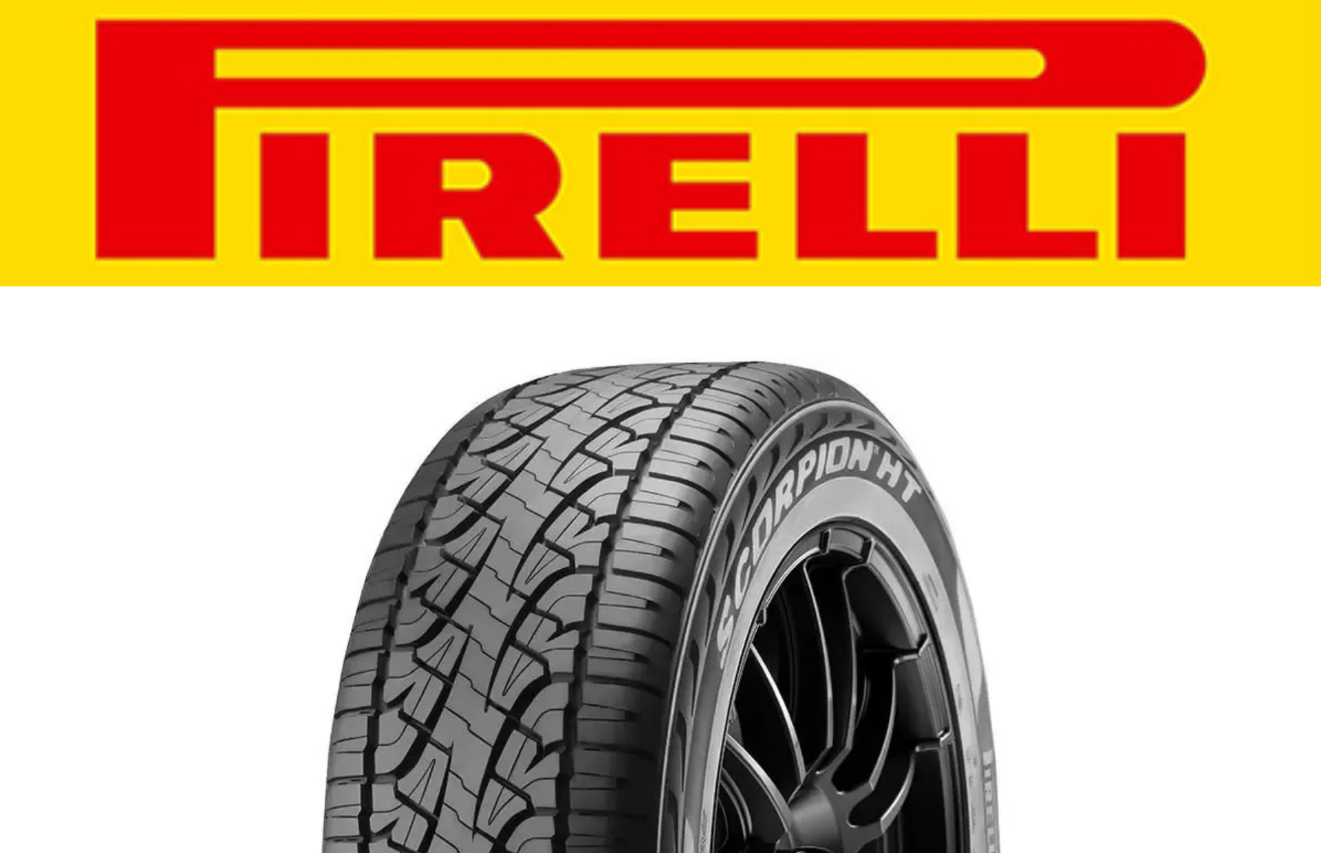 Pneu preto de caminhão com a marca 