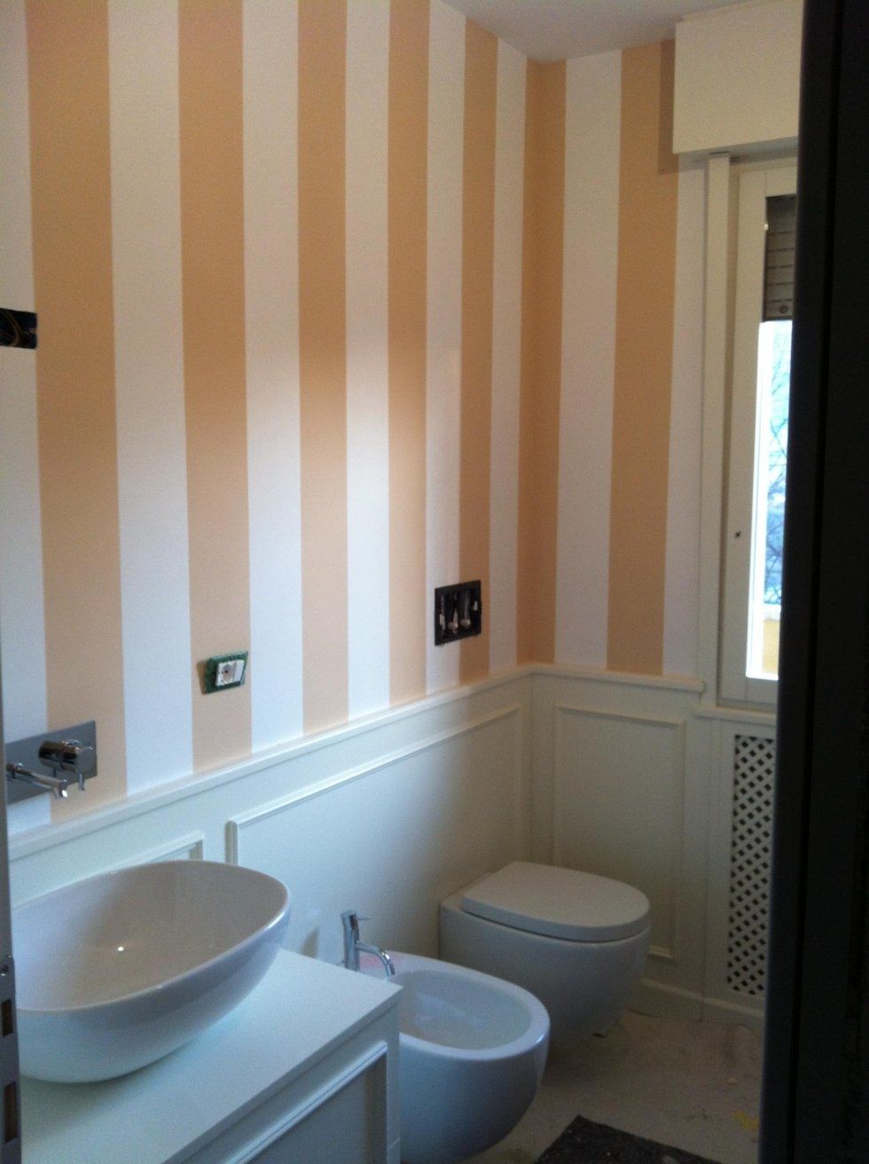 Pareti interne tinteggiate