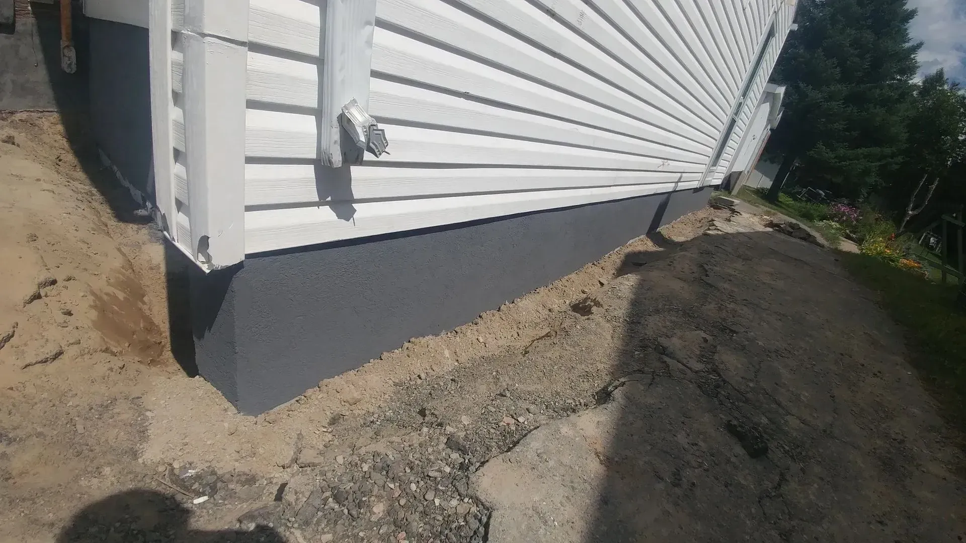Parging Services, foundation contractor, Sudbury, Northbay