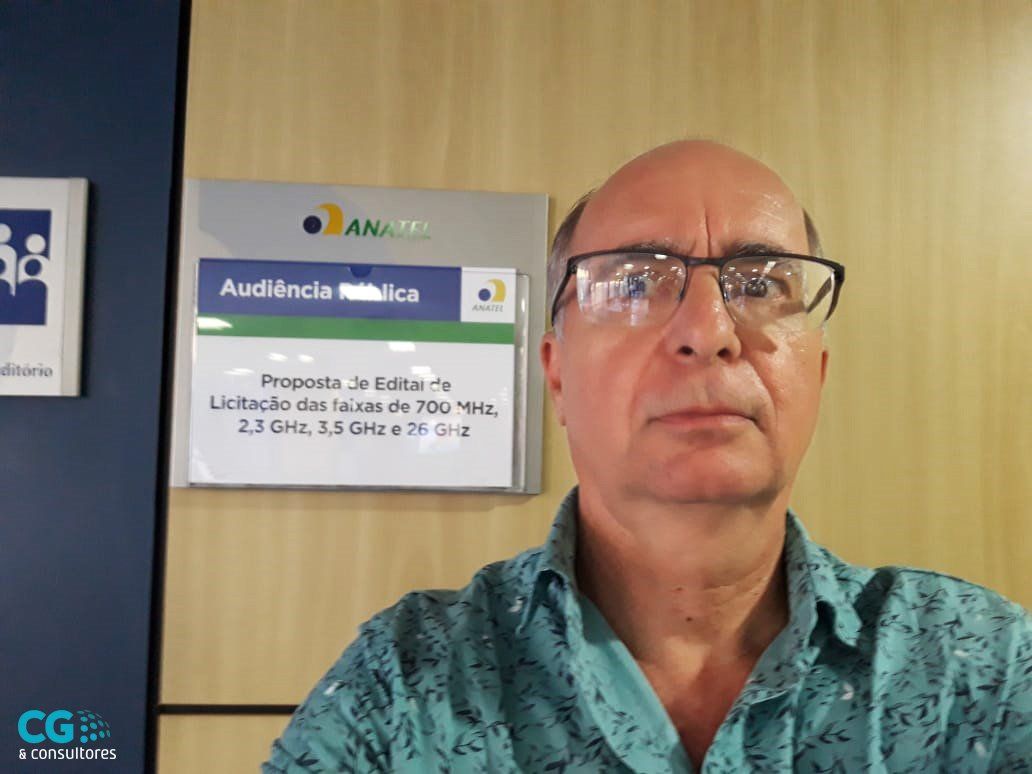 Carlos Godoy participa de Audência Pública na sede da Anatel, em Brasília-DF.