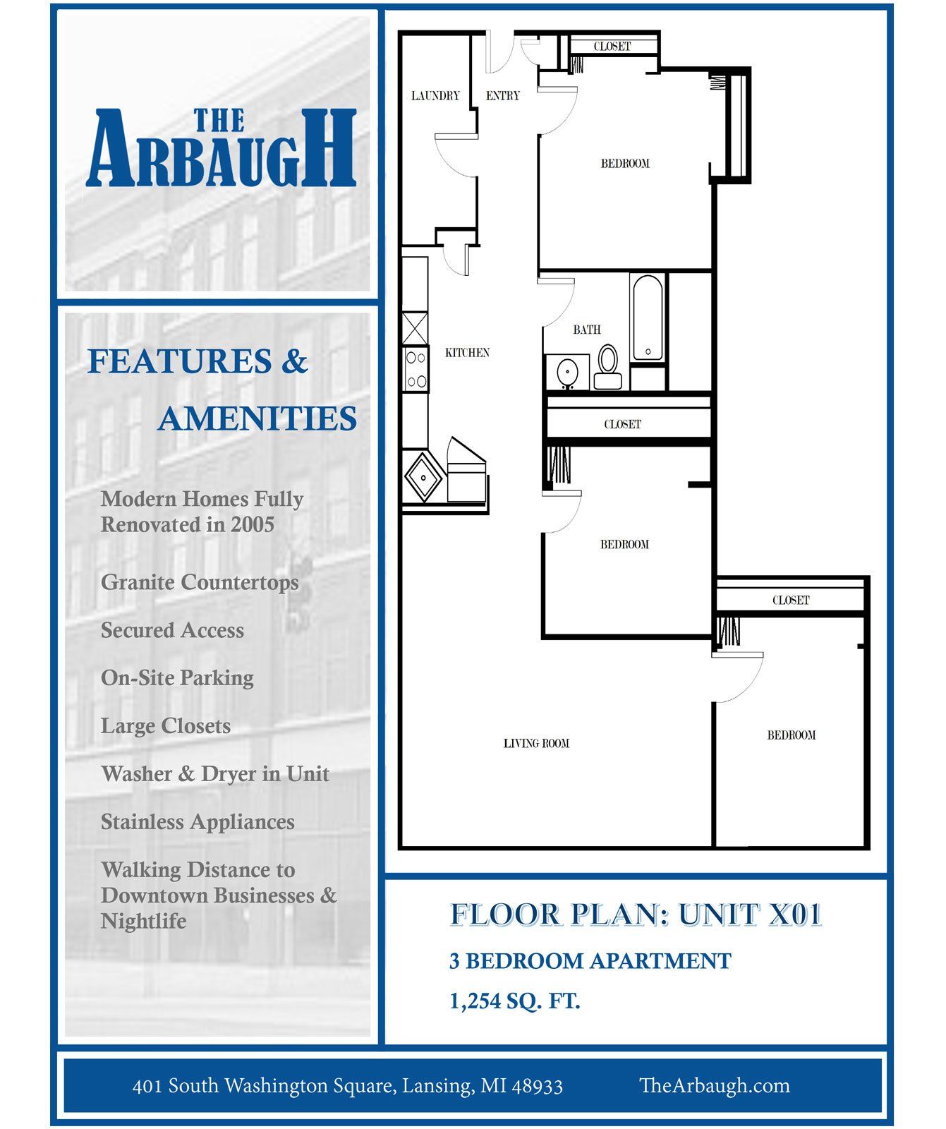 The Arbaugh | Floor Plan X01