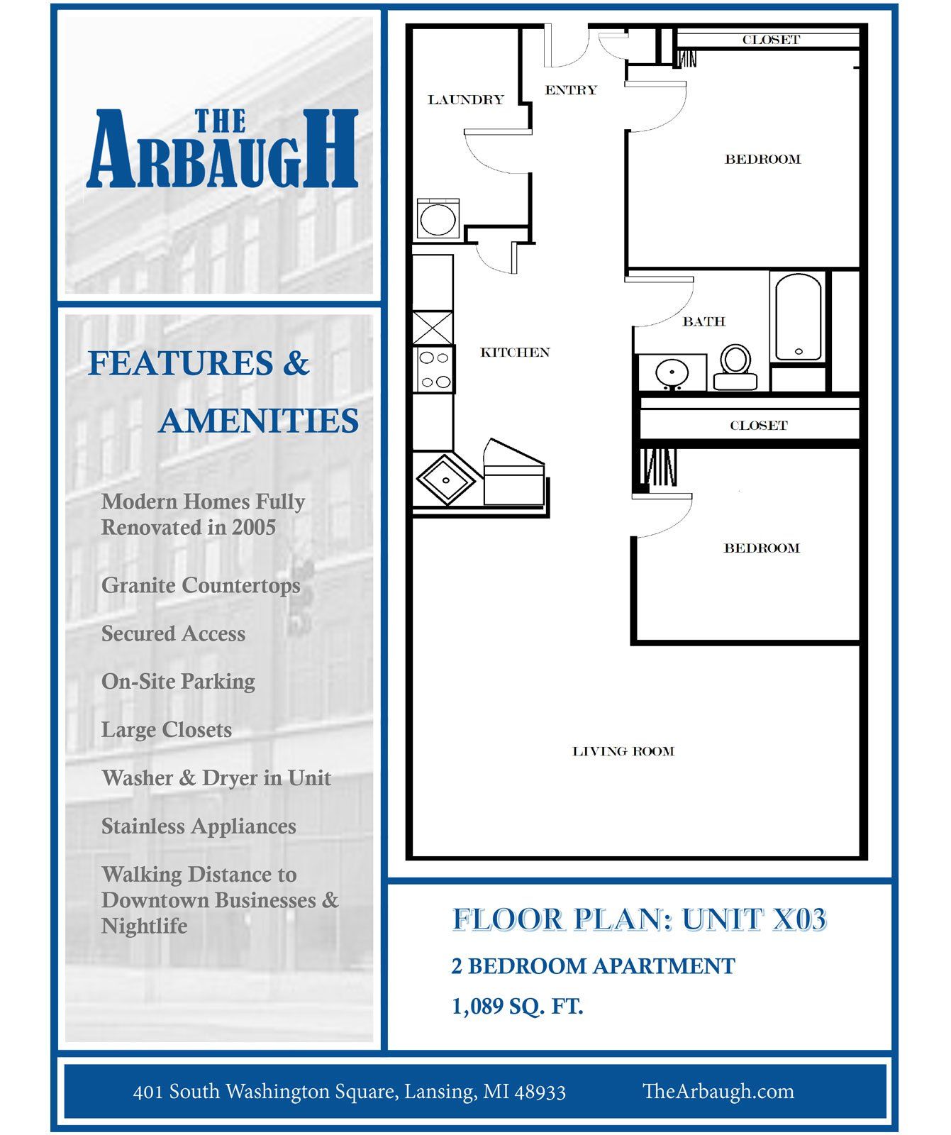 The Arbaugh | Floor Plan X03