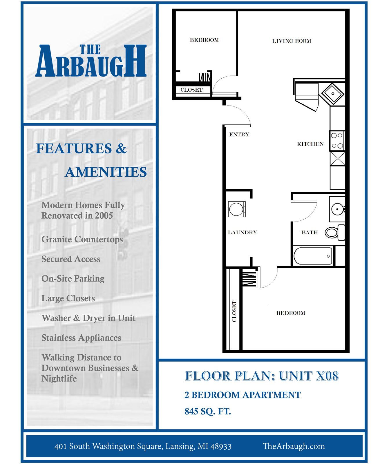 The Arbaugh | Floor Plan X08