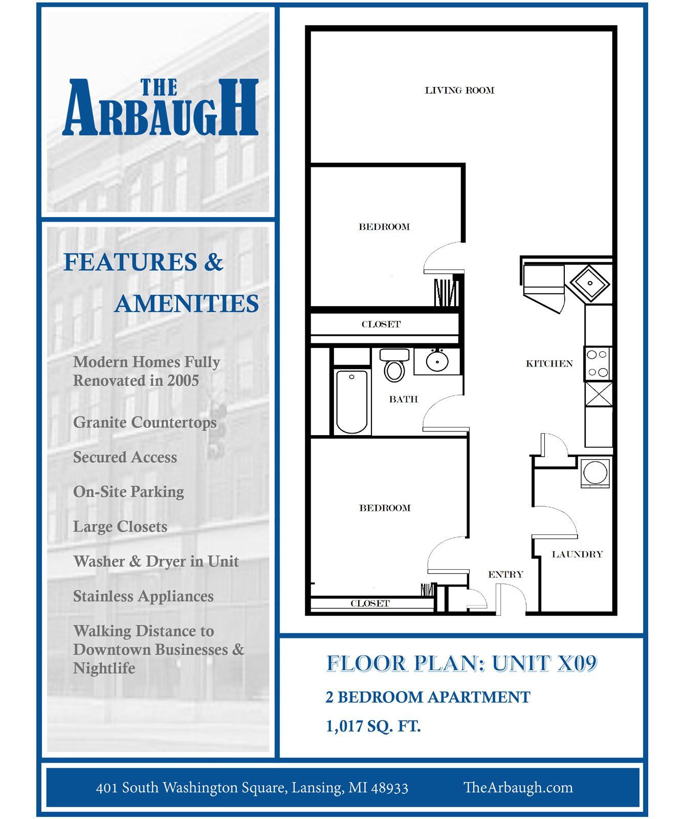 The Arbaugh | Floor Plan X09