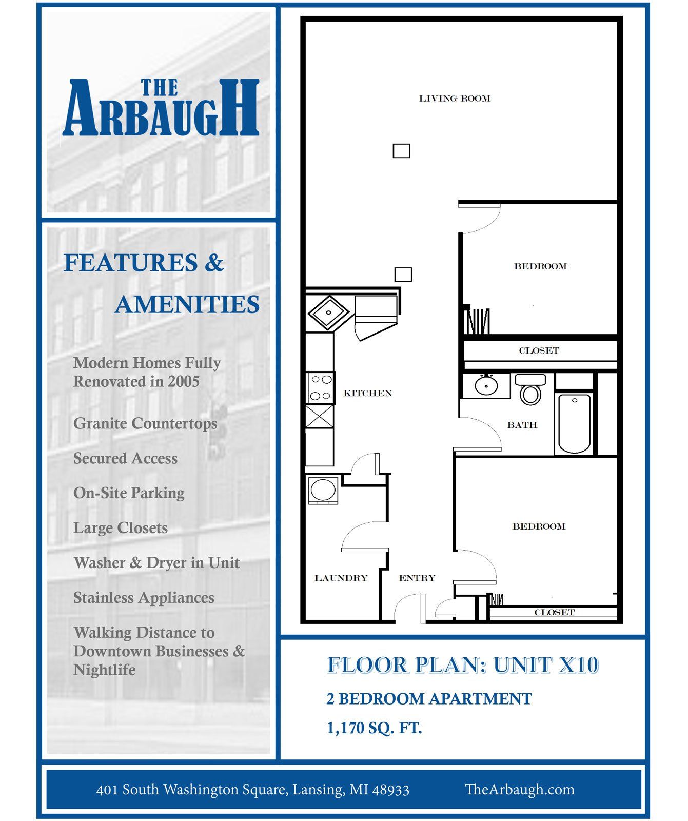 The Arbaugh | Floor Plan X10