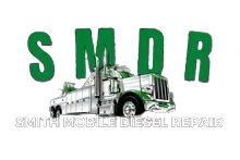 The logo for smith mobile diesel repairs shows a tow truck.