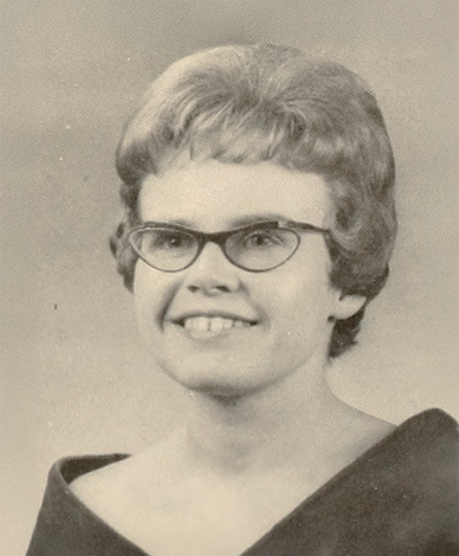 Merrill's senior photo from 1964.