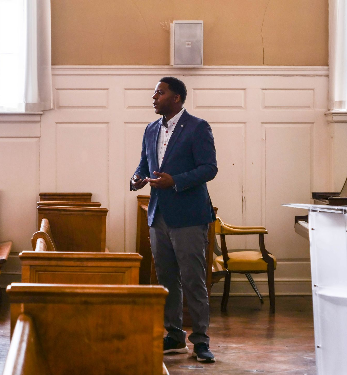 Union Commonwealth University President Dr. DJ Washington.