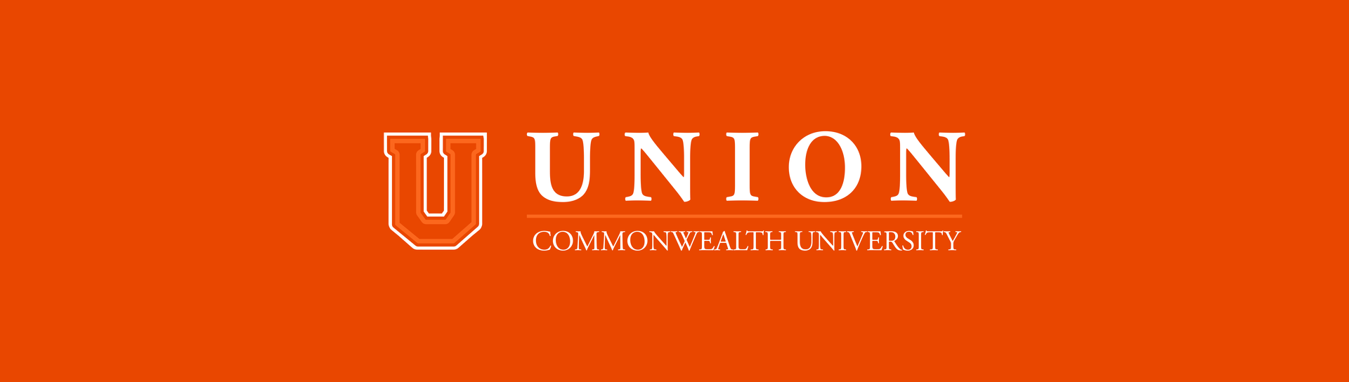 logo reading Union Commonwealth University