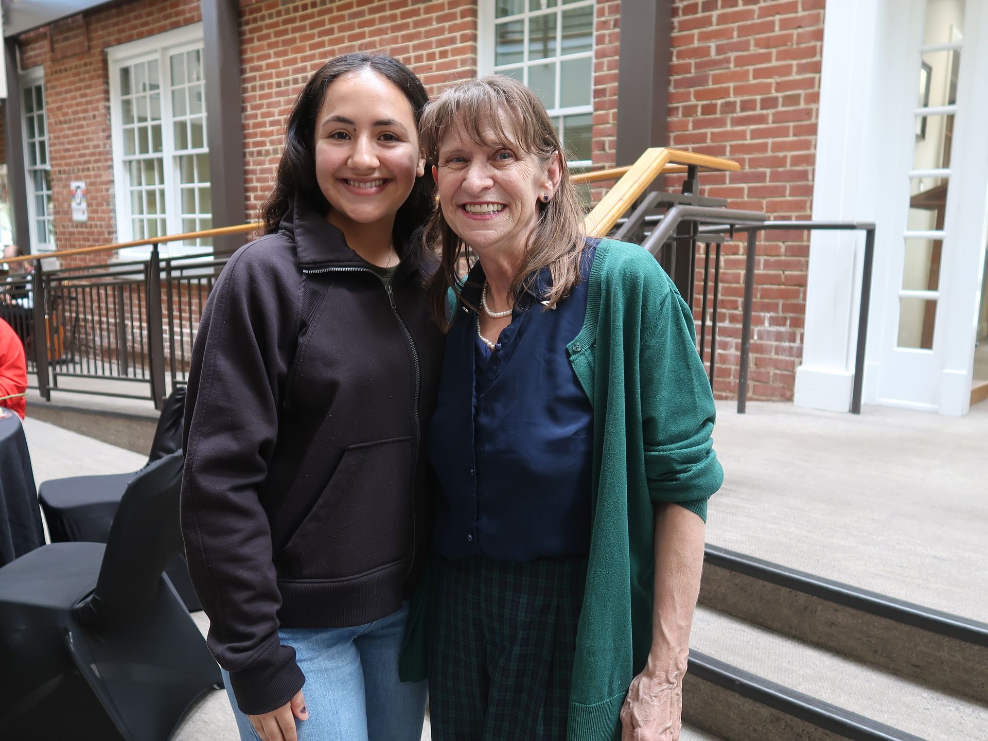 Jenny and Dr. Christine Marley-Frederick.