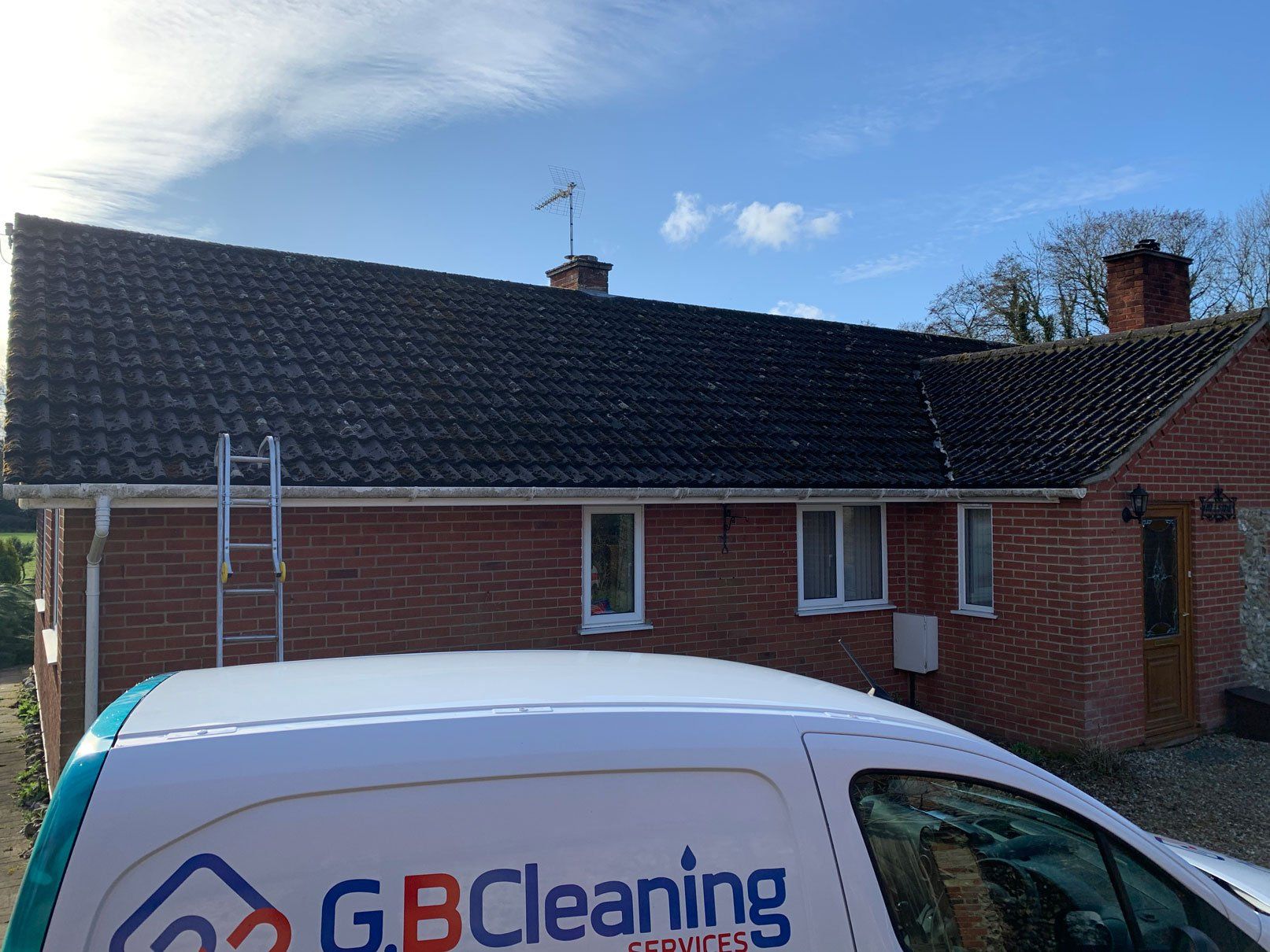 Roof Cleaning Project 1 Image 1