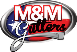 M&M gutters logo