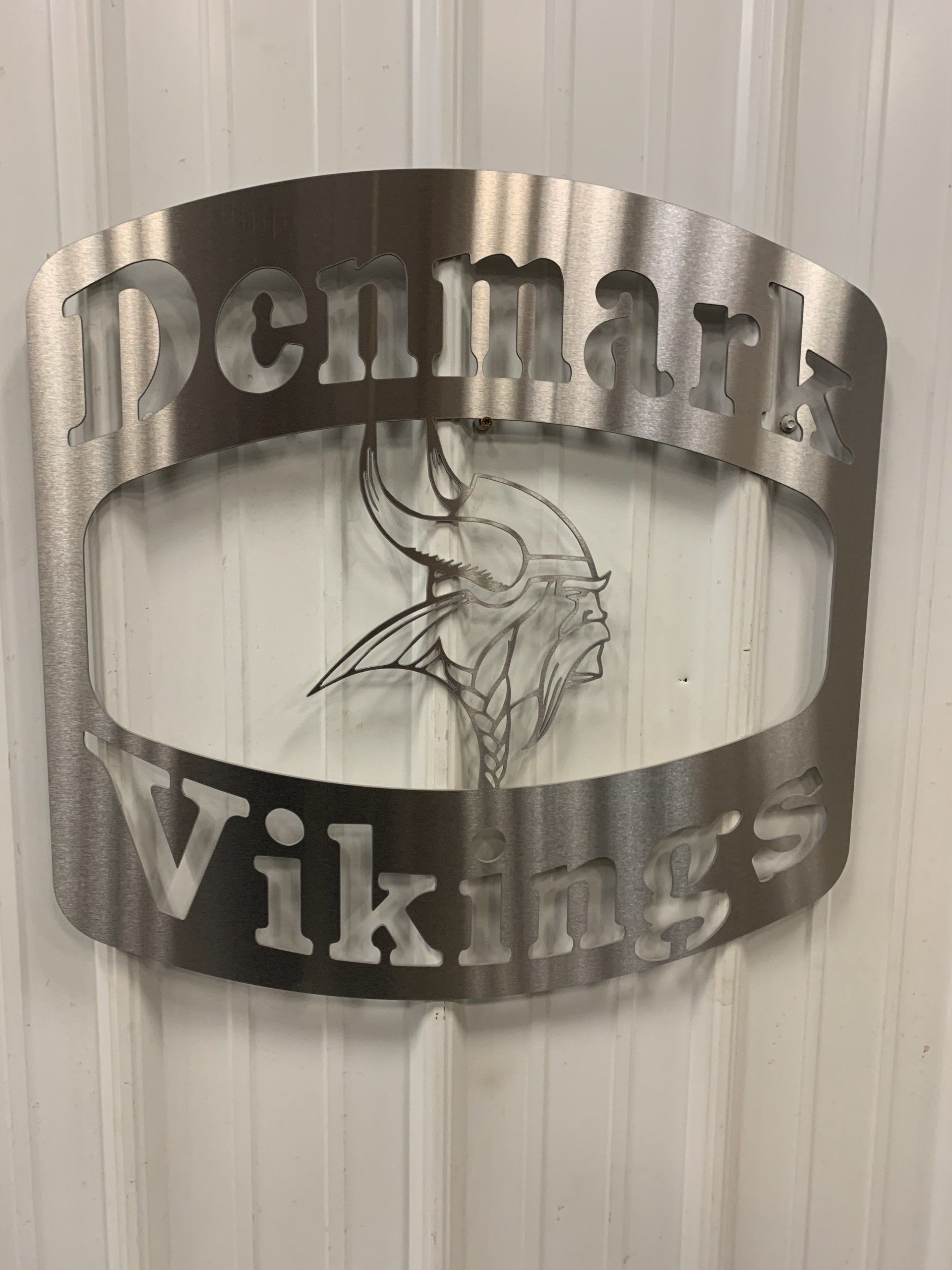 Water Jet Denmark Viking Plaque