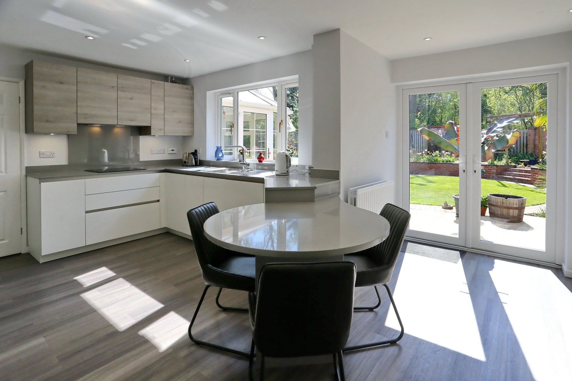 Pellen contemporary handleless kitchen by exact in Wokingham