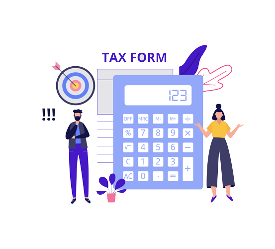 Tax form and calculator