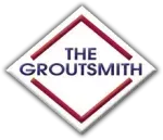 The logo for The Groutsmith is a diamond in the shape of a diamond.